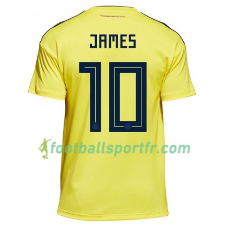 Tenue Colombie James 10 Domicile Coupe du monde 2018 Maillot de Foot